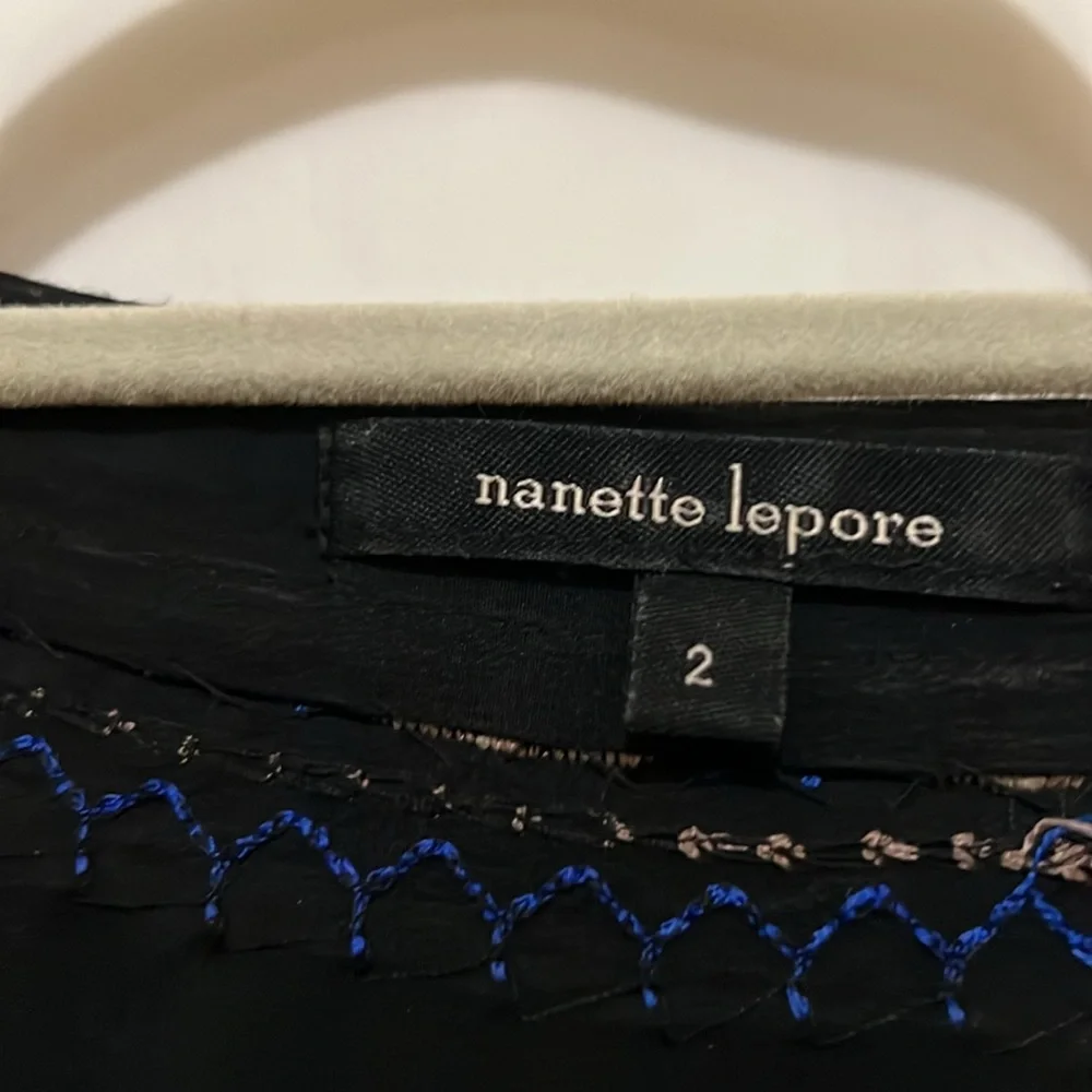 Nanette Lepore silk beaded dress - Picture 6 of 6